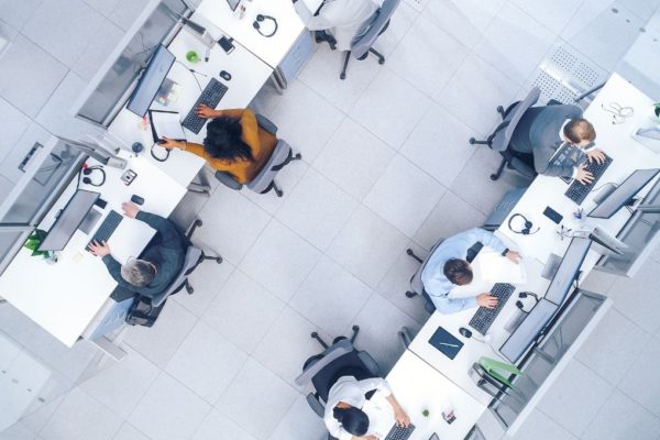 Desk booking system