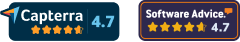 Capterra and Software Advice review score