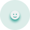 Happy employee icon